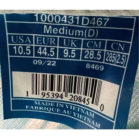 Brooks UNISEX ELMN8 V7 Running Shoe NWOB Size 10 1/2 - Picture 13 of 13